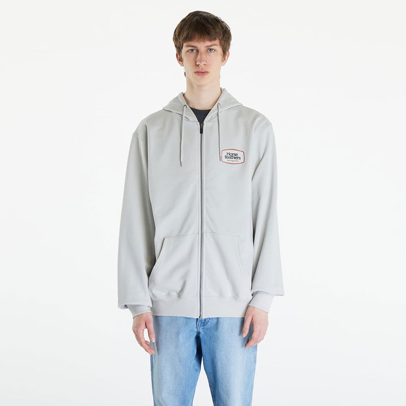 Dukserice Horsefeathers Bronco Sweatshirt Cement Siva | SM1335B