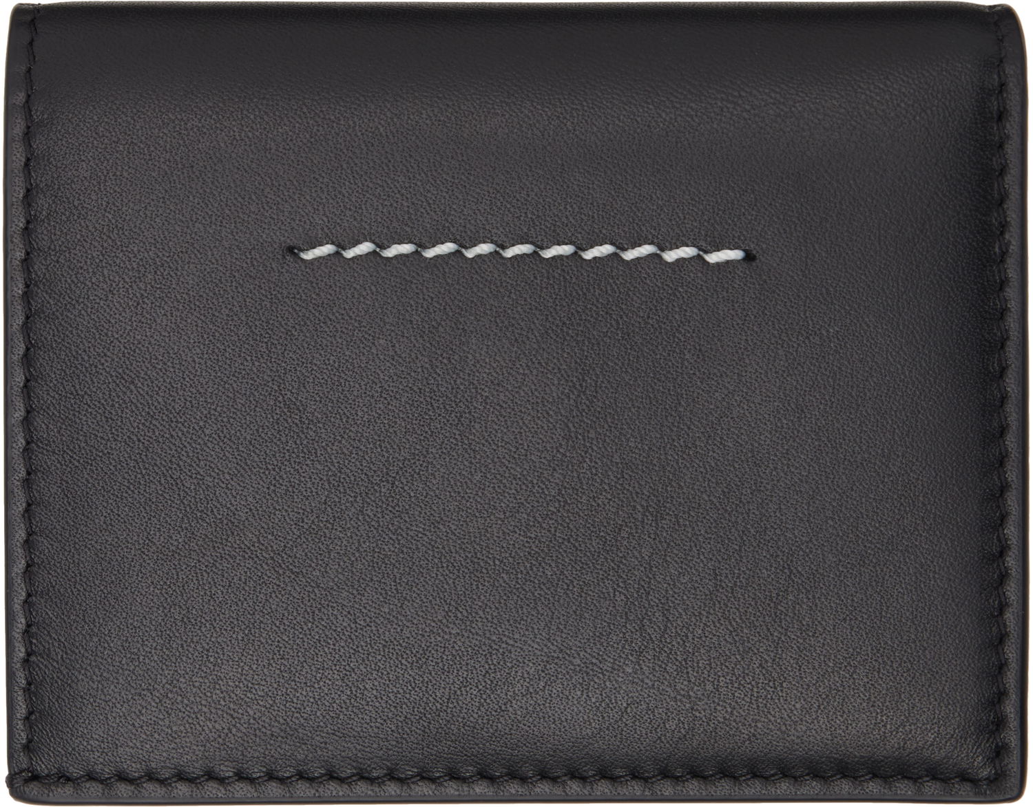 Novčanik Maison Margiela MM6 Maison Margiela Leather Bifold Wallet Crna | SA5UI0015 P7258, 1