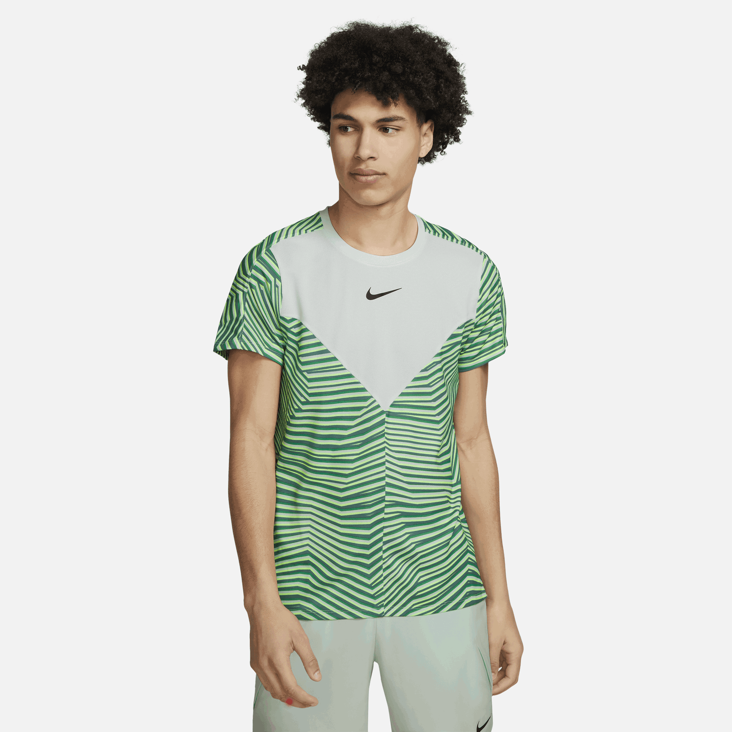 Majica kratkih rukava Nike Court Dri-FIT Slam Tennis Tee Zelena | DV0701-394, 0