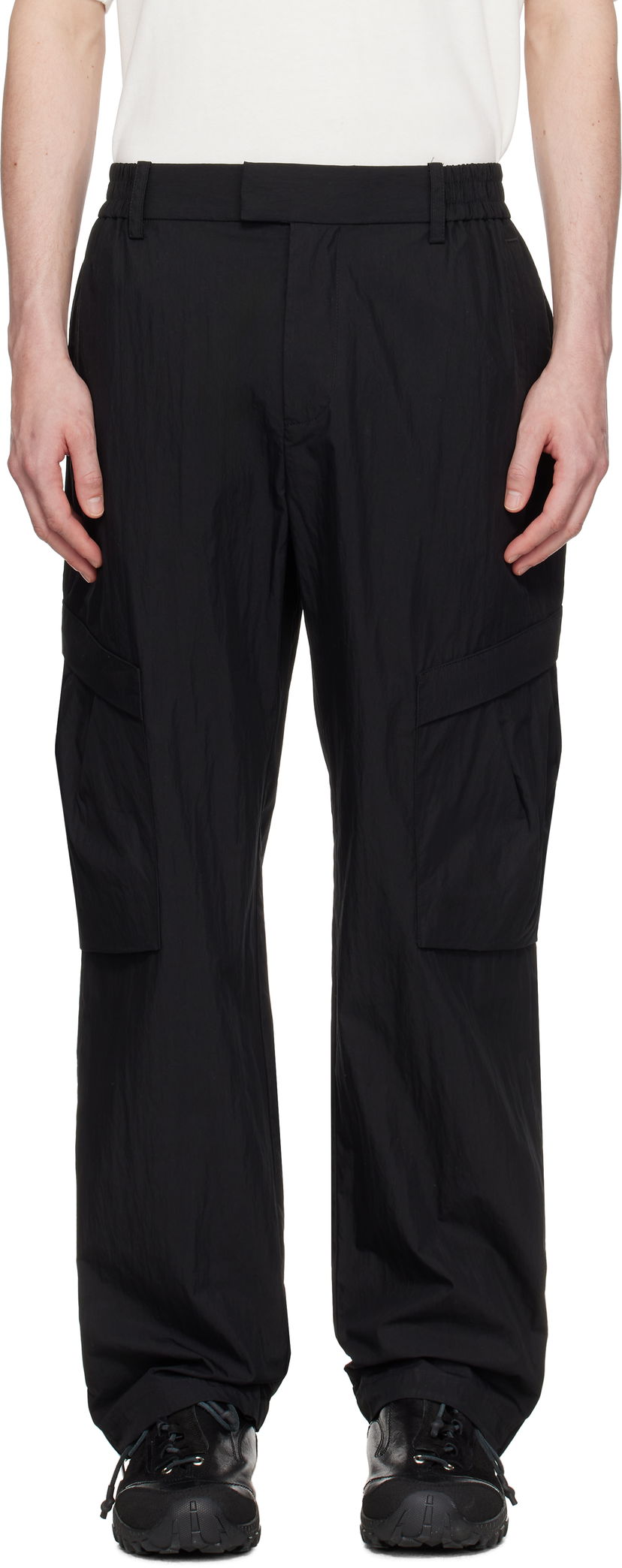 Cargo hlače Represent Clo Represent Tech Cargo Pants Crna | MLM51003