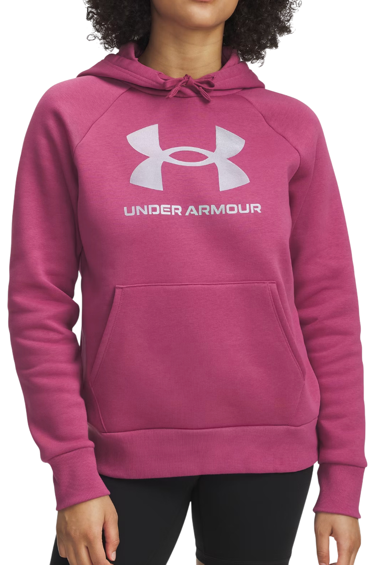 Dukserice Under Armour Rival Shimmer Fleece Hoodie Ružičasta | 6003710-659, 0