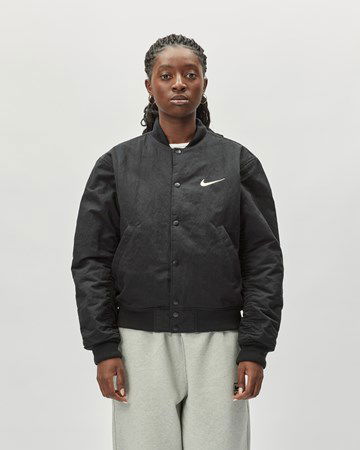 Bomber jakna Nike Stüssy x Reversible Varsity Jacket Crna | FJ9153-010, 1