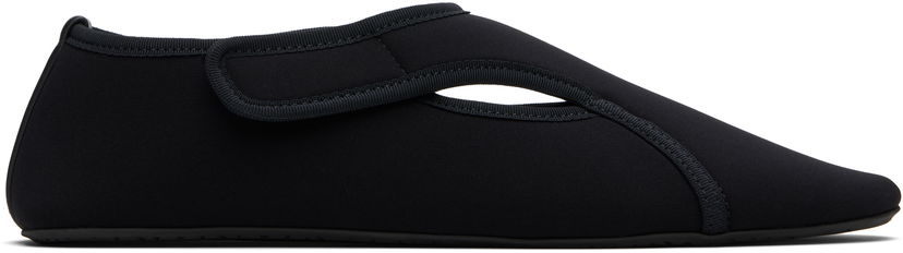 Tenisice i cipele Alaïa ALAÏA Neoprene Ballerina Flats Crna | AA3A065A016