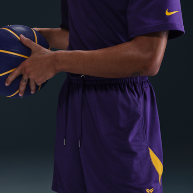Majica kratkih rukava Nike Kobe Dri-FIT Basketball Shorts Ljubičasta | HJ8103-547, 3