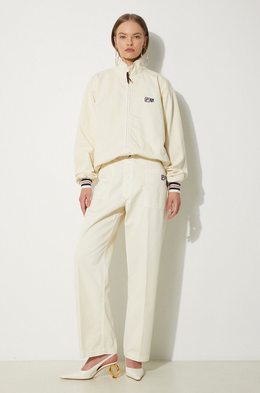 Vjetrovka FILA Fila x Aries Oversize Track Jacket Bijela | 42PS24JA010122690269, 1