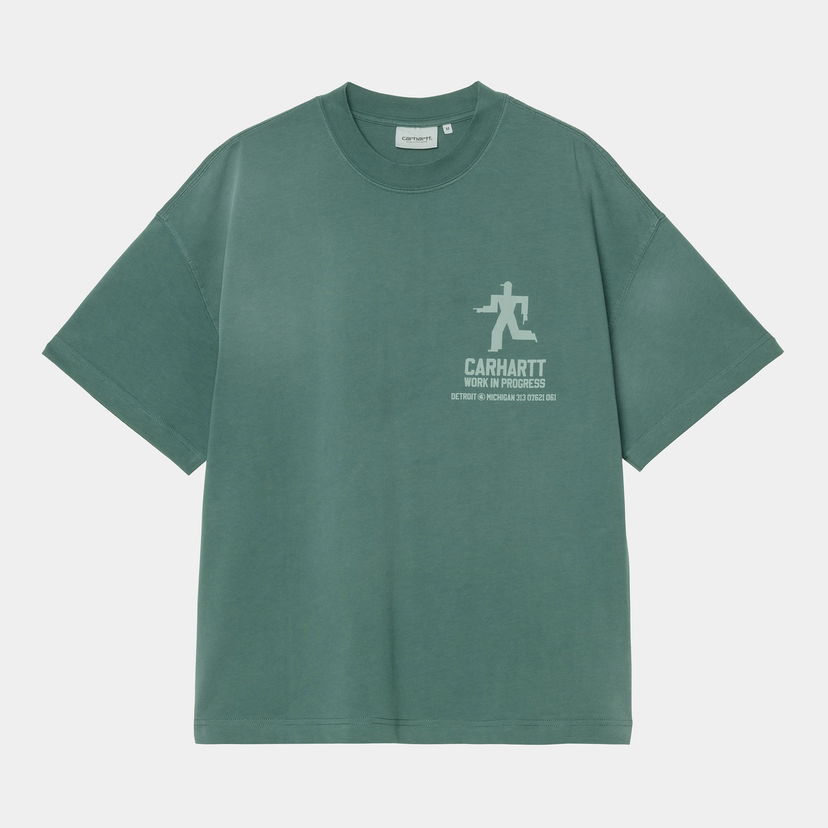 Majica kratkih rukava Carhartt WIP Carhartt WIP Distance Short Sleeve T-Shirt Zelena | I035449_9
