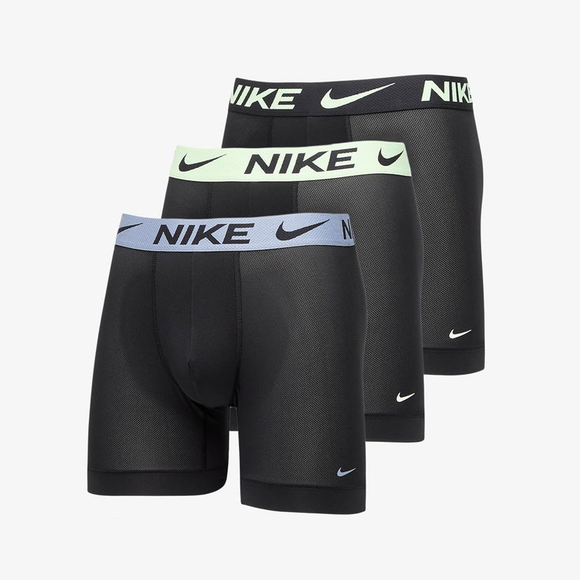 Bokserice Nike Elite Breathe Boxer Brief 3-Pack Crna | 0000KE1225-1M9