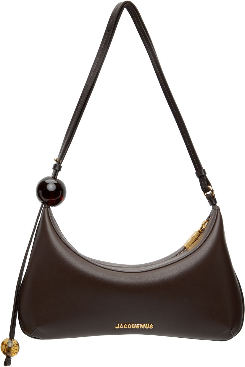 Torba za rame Jacquemus Jacquemus 'The large Bisou Perle' Shoulder Bag Smeđa | 25E251BA410-3171