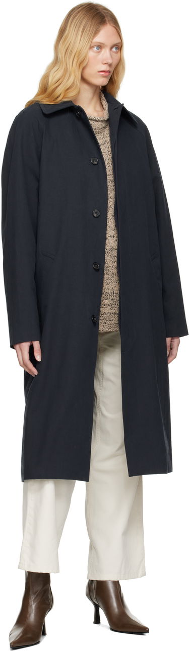 Trenčkot A.P.C. A.P.C. Eduoard Mac Trench Coat Tamnoplava | COGXT-M01549, 3