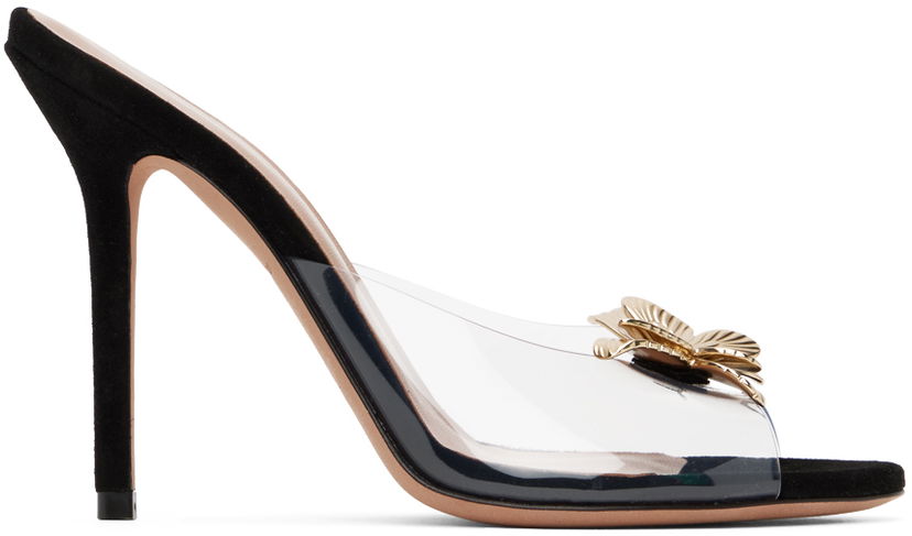Dodaci Blumarine Blumarine Dafne Heeled Mules Crna | 6A4555EX124S3403