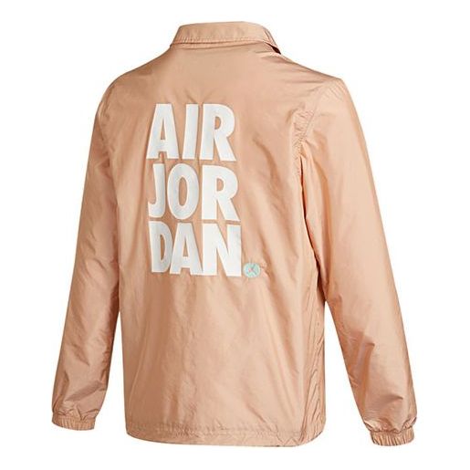 Vjetrovka Jordan Jordan Letter Print Coaches Jacket Ružičasta | CZ4825-805
