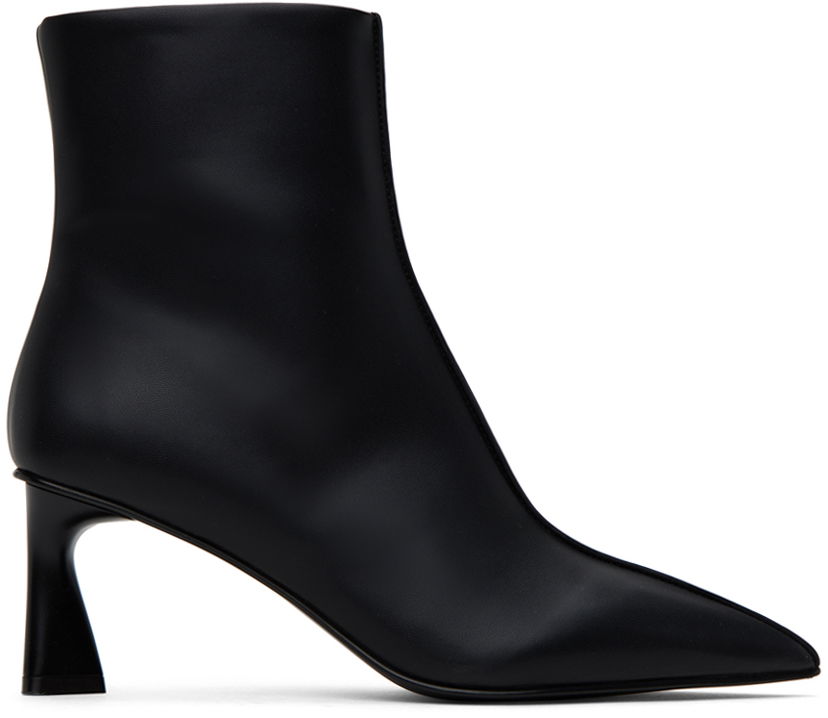 Odjeća Stella McCartney Stella McCartney Elsa Pointed Toe Ankle Boots Crna | 810323AP0250
