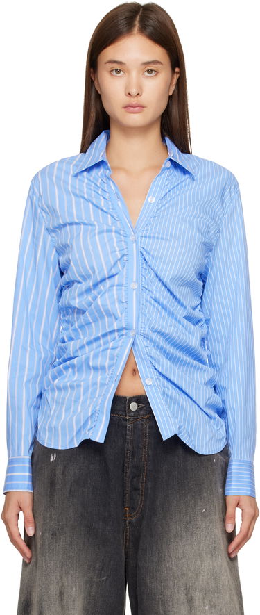 Košulja Andersson Bell Stripe Shirring Shirt Plava | atb1398w, 0