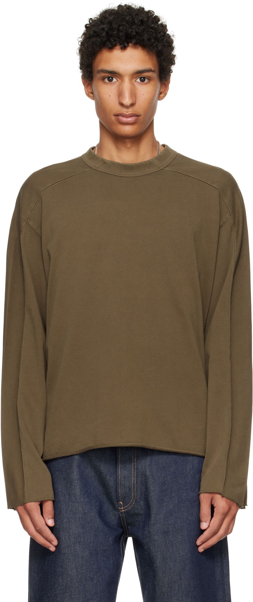 Majica kratkih rukava Entire Studios Entire Studios Heavy Long Sleeve T-Shirt Zelena | ES2486BT