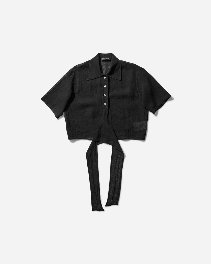 Košulja OUR LEGACY Nannas Shortsleeve Shirt Crna | W2252NB 001
