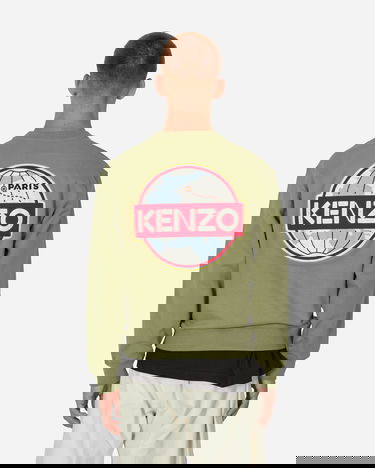 Džemper KENZO Travel Sage Zelena | FD65SW0894ME 61, 3