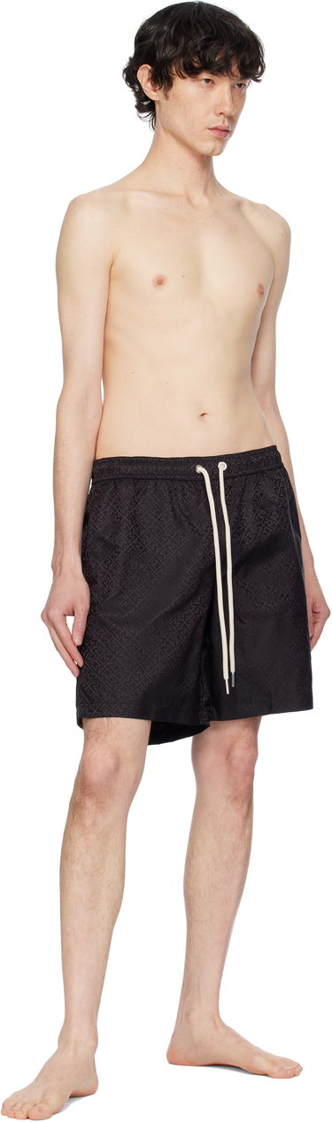 Kupaći kostimi Moncler Moncler Monogram Swim Shorts Crna | K10912C000025987H, 4