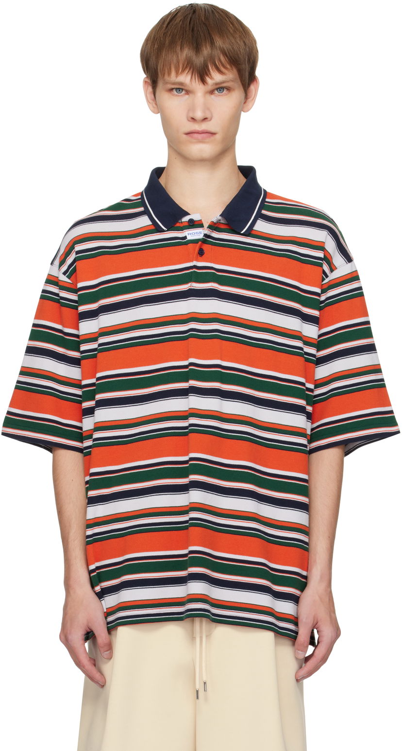 Polo majica Martine Rose Martine Rose Oversized Striped Polo Višebojno | 643JE02418