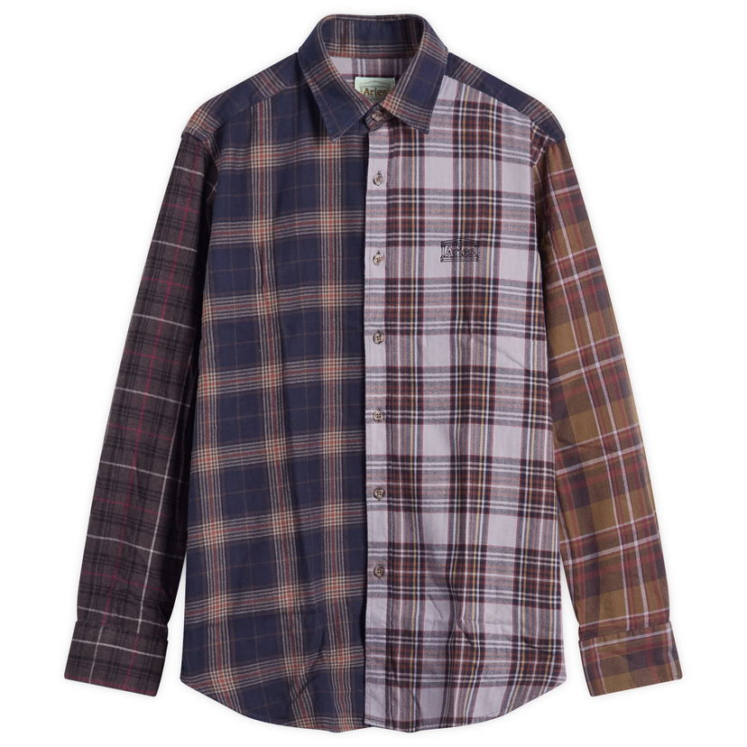 Košulja Aries Overdyed Patchwork Shirt Višebojno | AR40121-PUP