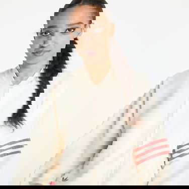 Bomber jakna adidas Originals Neuclassics Boucle Bomber Jacket Bijela | JI8523, 1