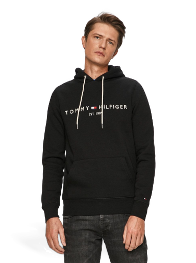Dukserice Tommy Hilfiger Hoodie Logo Crna | MW0MW10752