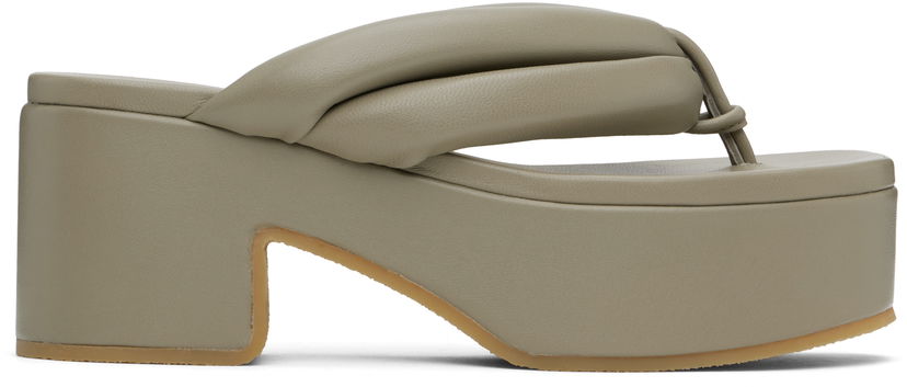 Dodaci Dries Van Noten Dries Van Noten Platform Sandals Zelena | WS251-1542-112