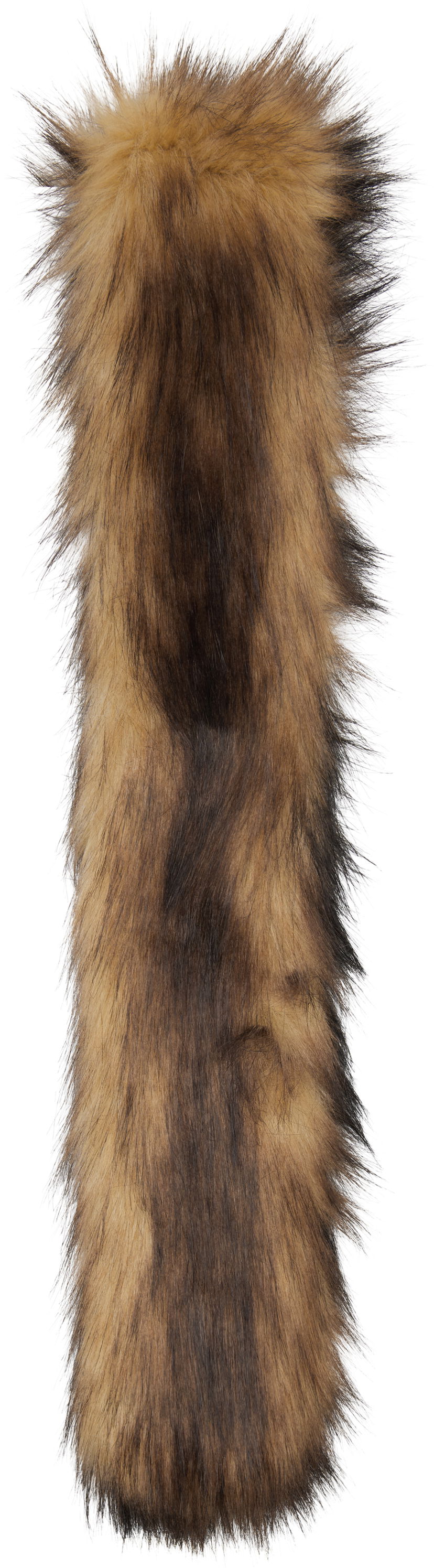 Šal Simone Rocha Simone Rocha Slim Faux Fur Scarf Smeđa | 1036 1255