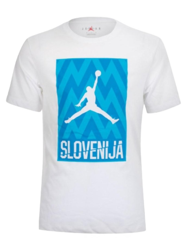 Majica kratkih rukava Jordan SLO TEAM TEE Bijela | sv0057-100