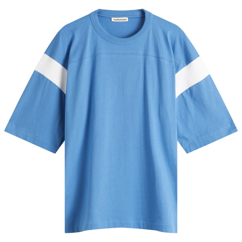 Majica kratkih rukava YMC YMC Skate T-Shirt, Size Large Plava | P6YAE-41