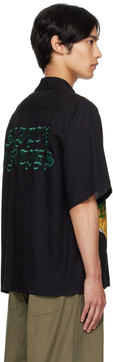 Košulja WACKO MARIA WACKO MARIA Tim Lehi Tiger Print Shirt Crna | 25SS-WMS-HI07, 2