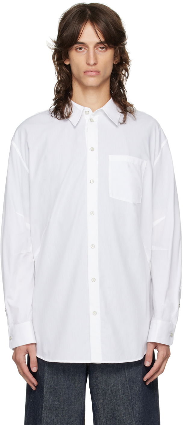 Košulja Helmut Lang Helmut Lang Apex Oversized Shirt Bijela | O06HM599