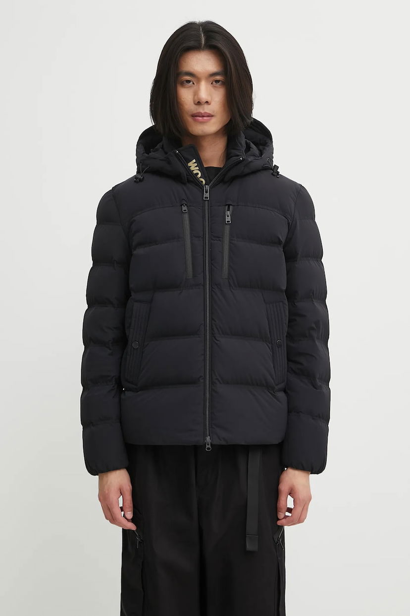 Pernata jakna WOOLRICH Woolrich Matt Stretch Puffer Jacket Crna | CFWOOU2088MRUT3107