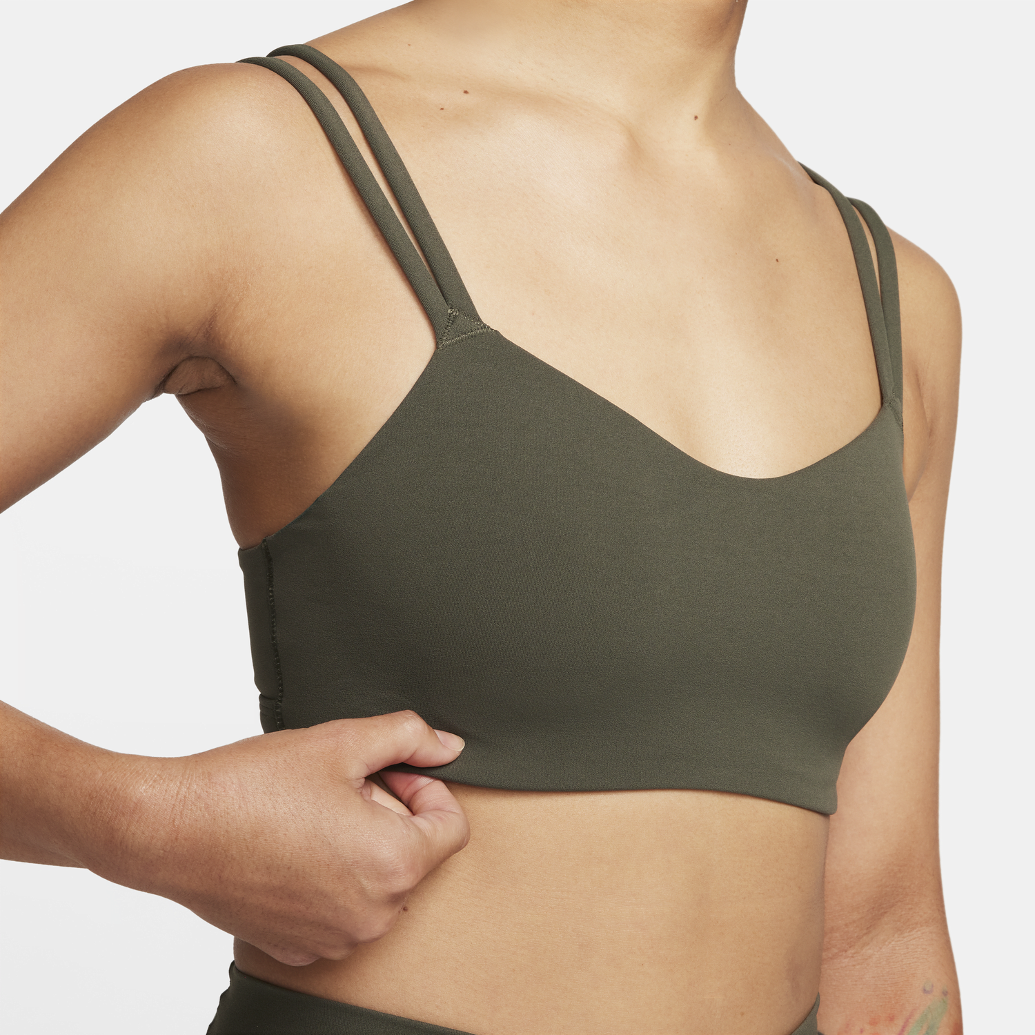 Grudnjak Nike Alate Trace Bra Zelena | DO6608-325, 0