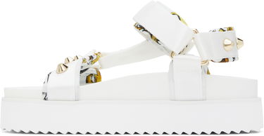 Tenisice i cipele Versace Versace Jeans Couture Beach Sandals Bijela | E78VA3SM2_EZS187, 2
