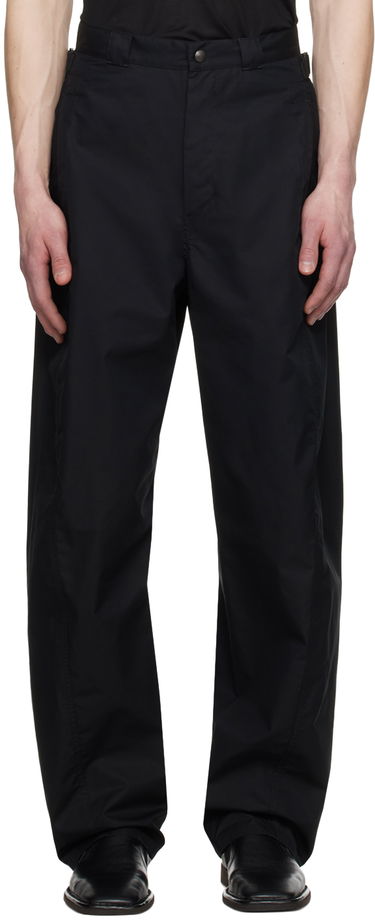 Hlače LEMAIRE Lemaire 3D Trousers Crna | PA1091 LF1226, 0