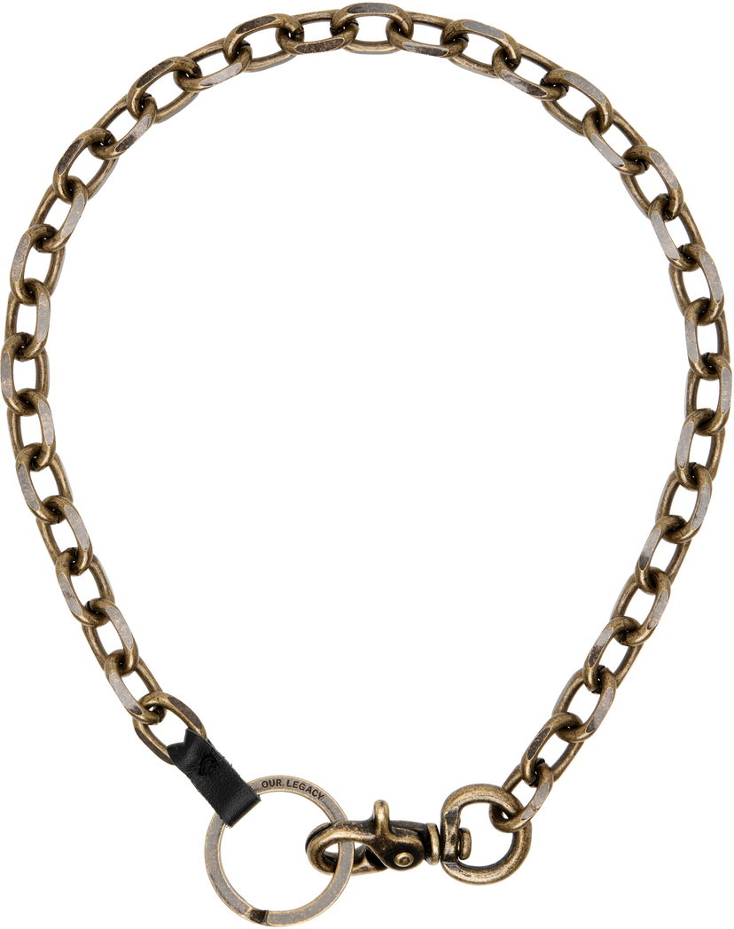 Privjesci za ključeve OUR LEGACY Our Legacy Ladon Chain Necklace Metalik | A2258LAB