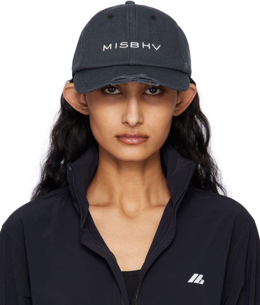 Kapa MISBHV MISBHV 2010 London Distressed Baseball Cap Crna | 250A508