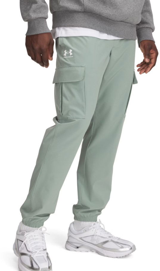 Cargo hlače Under Armour UA Vibe Woven Cargo Pants Zelena | 1386558-348