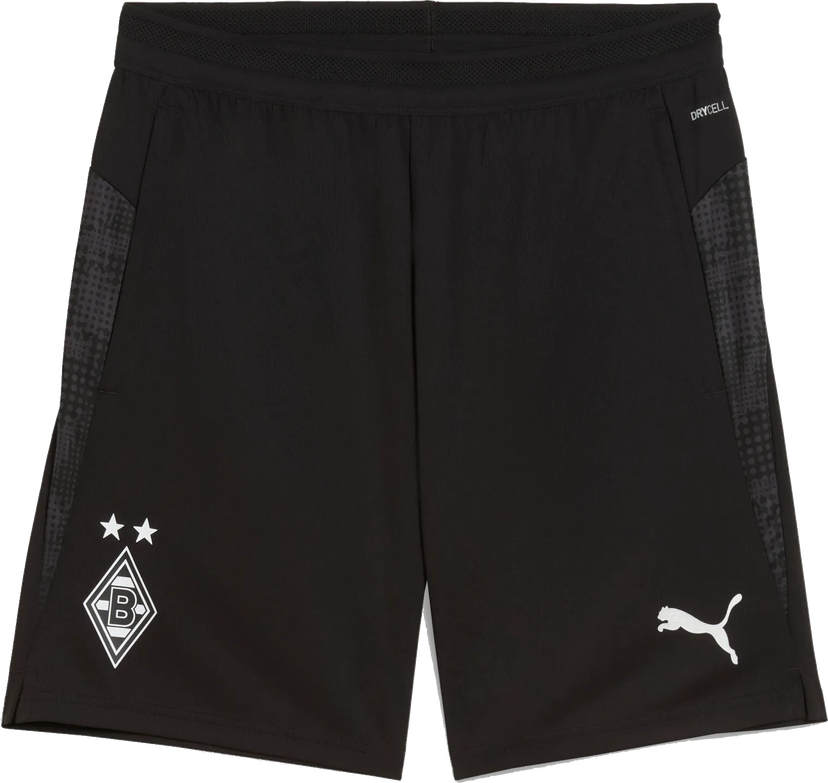 Kratke hlače Puma Borussia Mönchengladbach Training Shorts with Pockets 2025/26 Crna | 781475-07