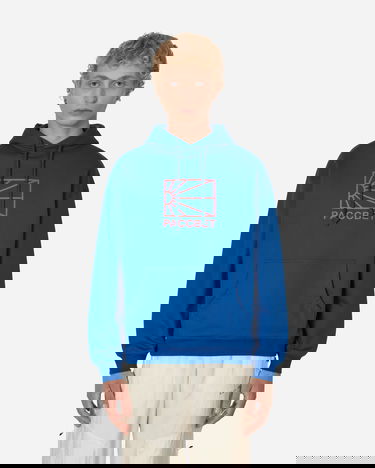 Dukserice PACCBET Big Logo Hooded Sweatshirt Plava | PACC11T026 3, 4