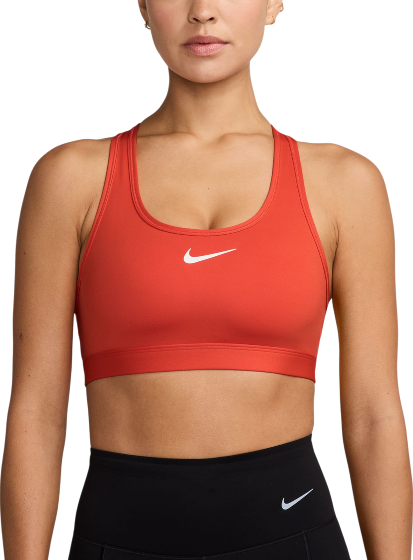 Grudnjak Nike Swoosh Medium Support Sports Bra Crvena | dx6821-633