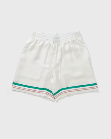 Kratke hlače Casablanca White Casual Shorts with Stripes Bijela | MPF25-TR-012-06, 0