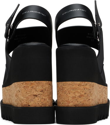 Tenisice i cipele Stella McCartney Elyse Alter Mat Platform Wedges Crna | 810392AP00P0, 1