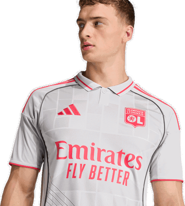 Dres adidas Originals Olympique Lyon 3rd Jersey 2025/26 Bijela | jd1389, 2