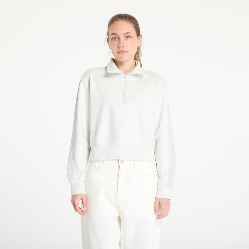 Dukserice CALVIN KLEIN Calvin Klein Sport 1/4 Zip Sweatshirt Siva | LVGWS5W312 P74