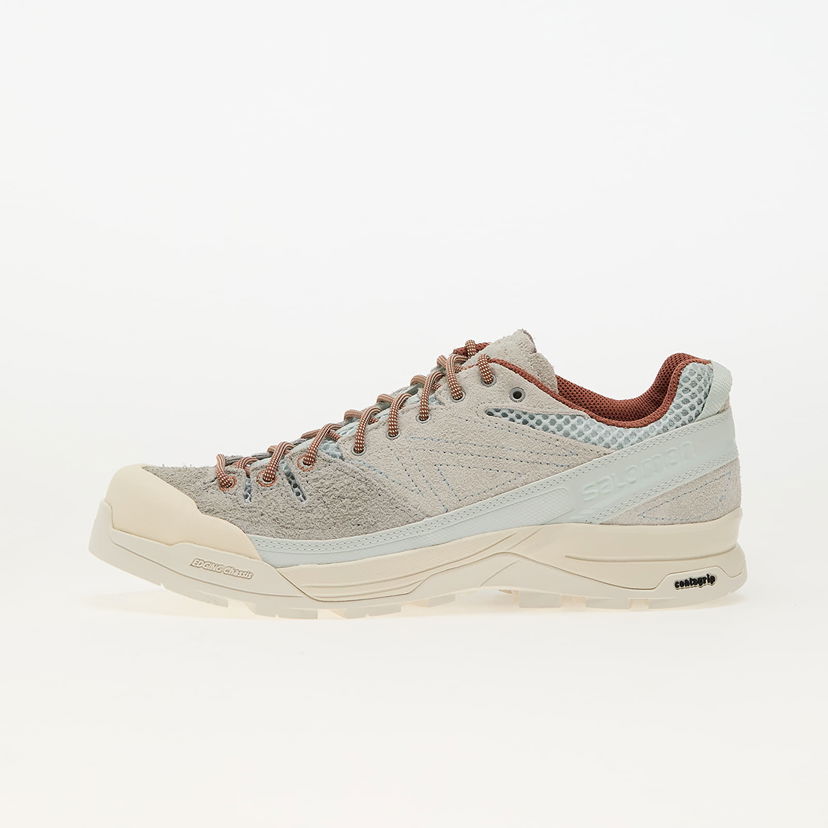 Tenisice i cipele Salomon X-Alp Suede Ice Flow/ Quarry/ Russet Bijela | L47725100