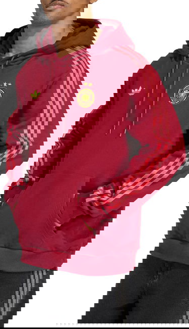 Dukserice adidas Originals adidas Originals DFB Hoodie Tamnocrvena | jj2738, 1