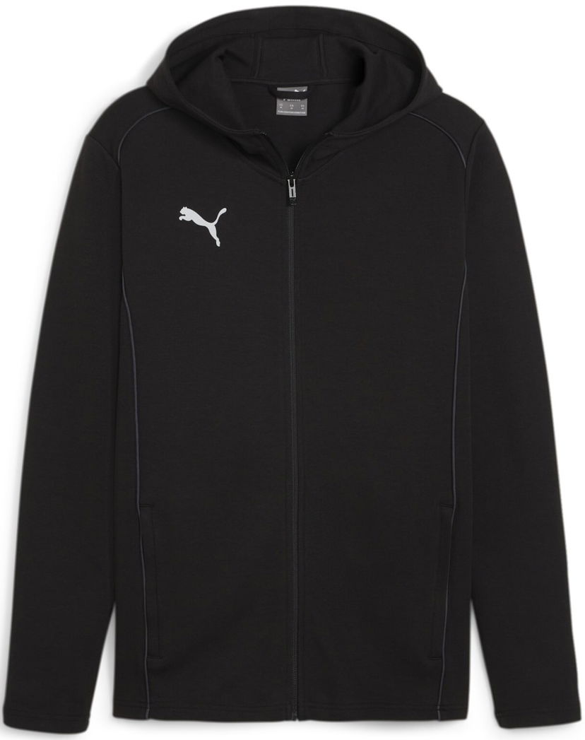 Dukserice Puma teamFINAL Casuals Hooded Jkt Crna | 658528-03