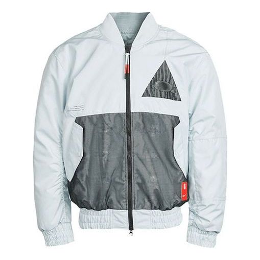 Bomber jakna Nike Kyrie Patchwork Basketball Jacket Plava | CK6671-043