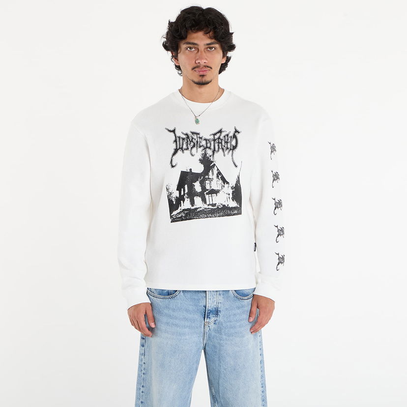 Majica kratkih rukava Wasted Paris Wasted Paris Ignited Thermal Long Sleeve T-Shirt Bijela | WP_000296